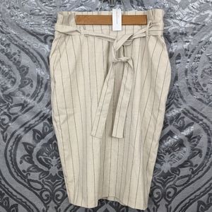 NWT Banana Republic striped Skirt Size 4